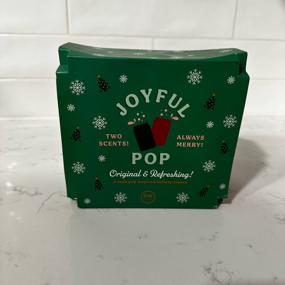 DW Home Full Sized Holiday Soda Pop Candle, 2 Pack - Picture 1 of 3